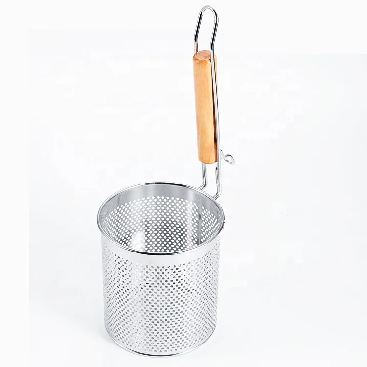 

Filter Fried Food Noodle Mesh Strainer Stainless Steel Food Strainer Noodle Strainer with Handle