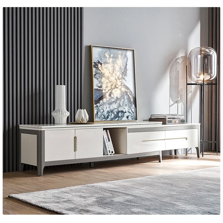 Simple Living Room Luxury Wooden Tv Cabinet Set Furniture Modern Tv stands