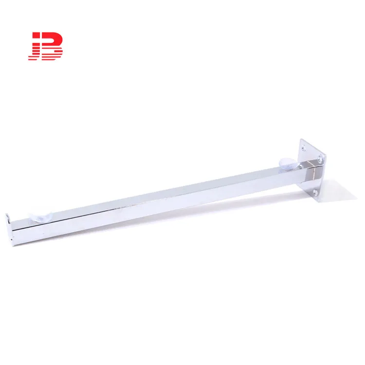 Square Pipe On Wall Mounting Bracket Glass Shelf Holder supplier