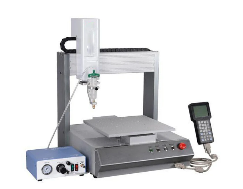 Automatic Glue Dispensing Robot for Silicone Sealant - 4 Axis Desktop ...