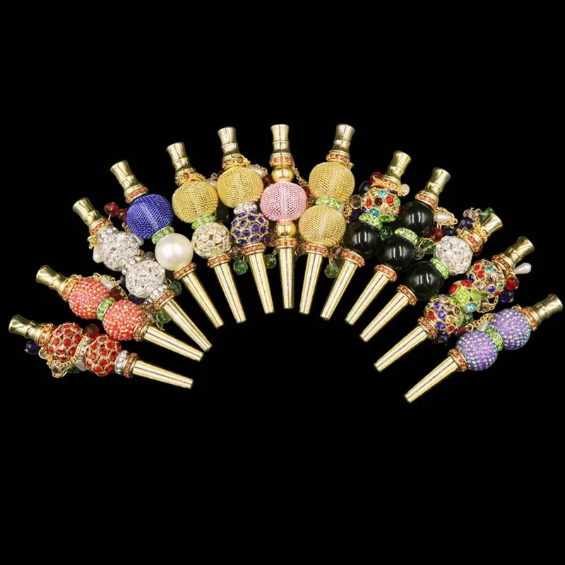 

Metal Hookah Tips Shisha Moutnpiece, Blue/red/black