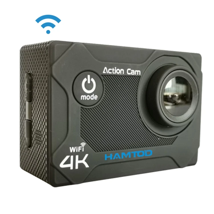 

HAMTOD S9 UHD 4K 170 Degree Wide Angle Lens WiFi 2.0 inch LCD Screen Sport Camera with Waterproof Case