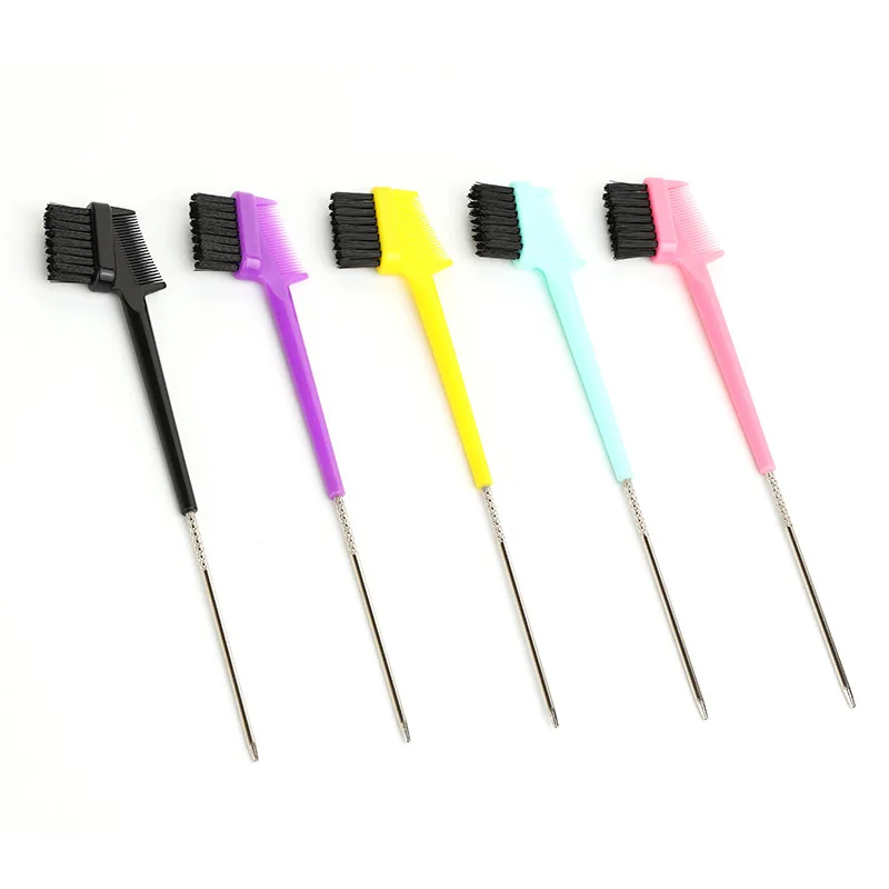 

Steel needle eyebrow brush eyebrow eyelashes multi-use three-in-one eyebrow brush