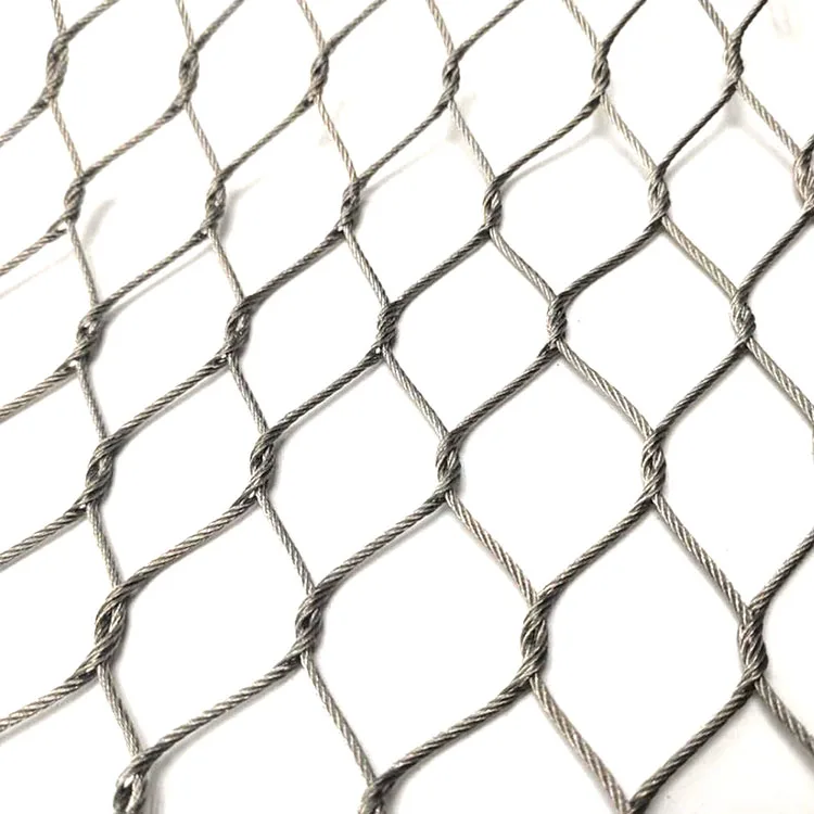 Stainless Steel Wire Rope Mesh Zoo Mesh For Parrot Aviary Nets Buy