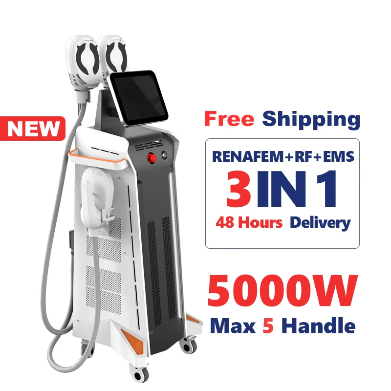 

2023 Synchronous RF Body Ems Muscle Building Machine 5000W Ems 15 Tesla Sculpt Skin Tightening