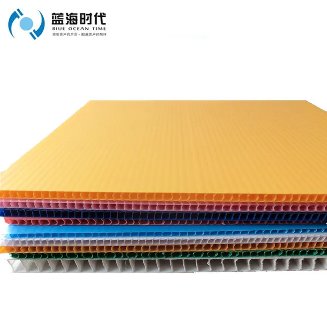 Durable Corrugated Plastic Corflute Pallet Divider Sheets Coroplast