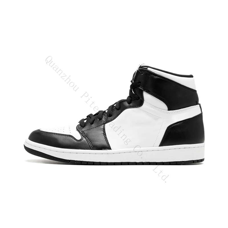 

Jardon 1 Retro Black White men's women's fashion casual sports basketball running zapatillas zapatos shoes sneakers