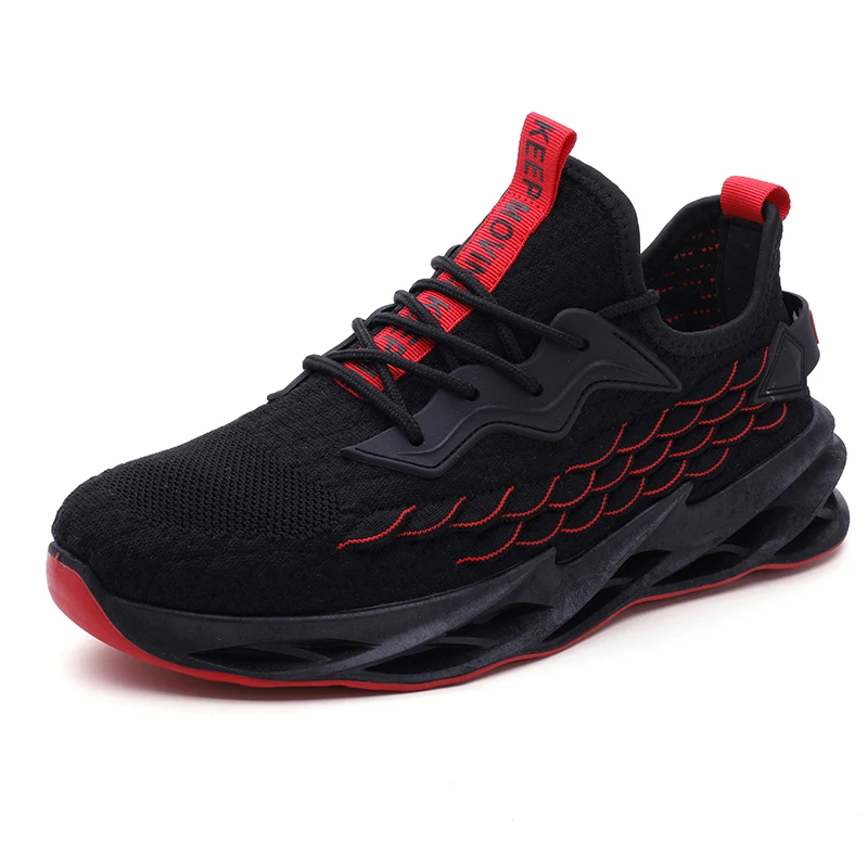 

China Jinjianf factory Sneaker Custom logo direct sale Fly weave trainers casual shoes men