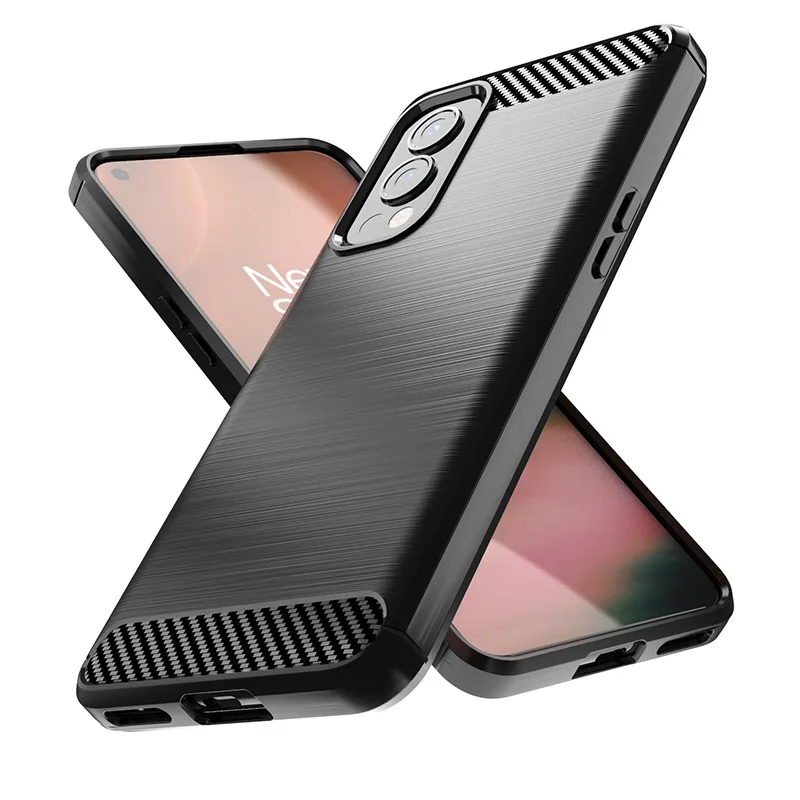 

Case Coque Shockproof Bumper Soft Protective Cover For One plus OnePlus Nord 2 N200 9R N100 9 8 7 7T pro 6T 6 5T 5 Fundas, 4 colors