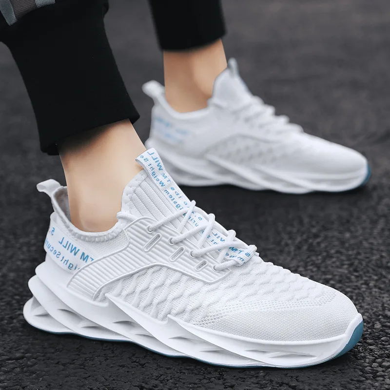 

FREE SAMPLE 2022 summer sport sneaker for men mesh upper running shoes casual walking shoes