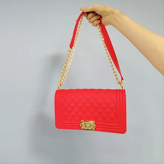 

2021 custom Hot sexy red handbags purses luxury handbags women bags designer classy ribbon handbag