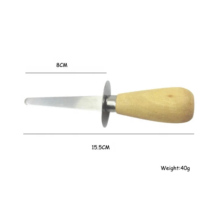 
Oyster Knife Seafood Scallop Shell Shucking Opener With Wood Handle kitchen accessories 