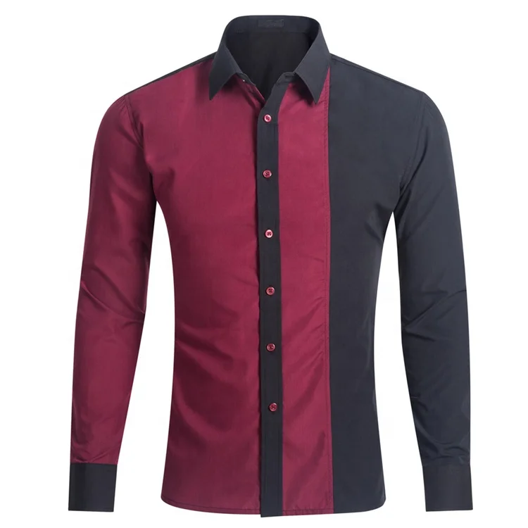 

Latest design factory direct wholesale breathable long sleeve casual men shirt, Custom color