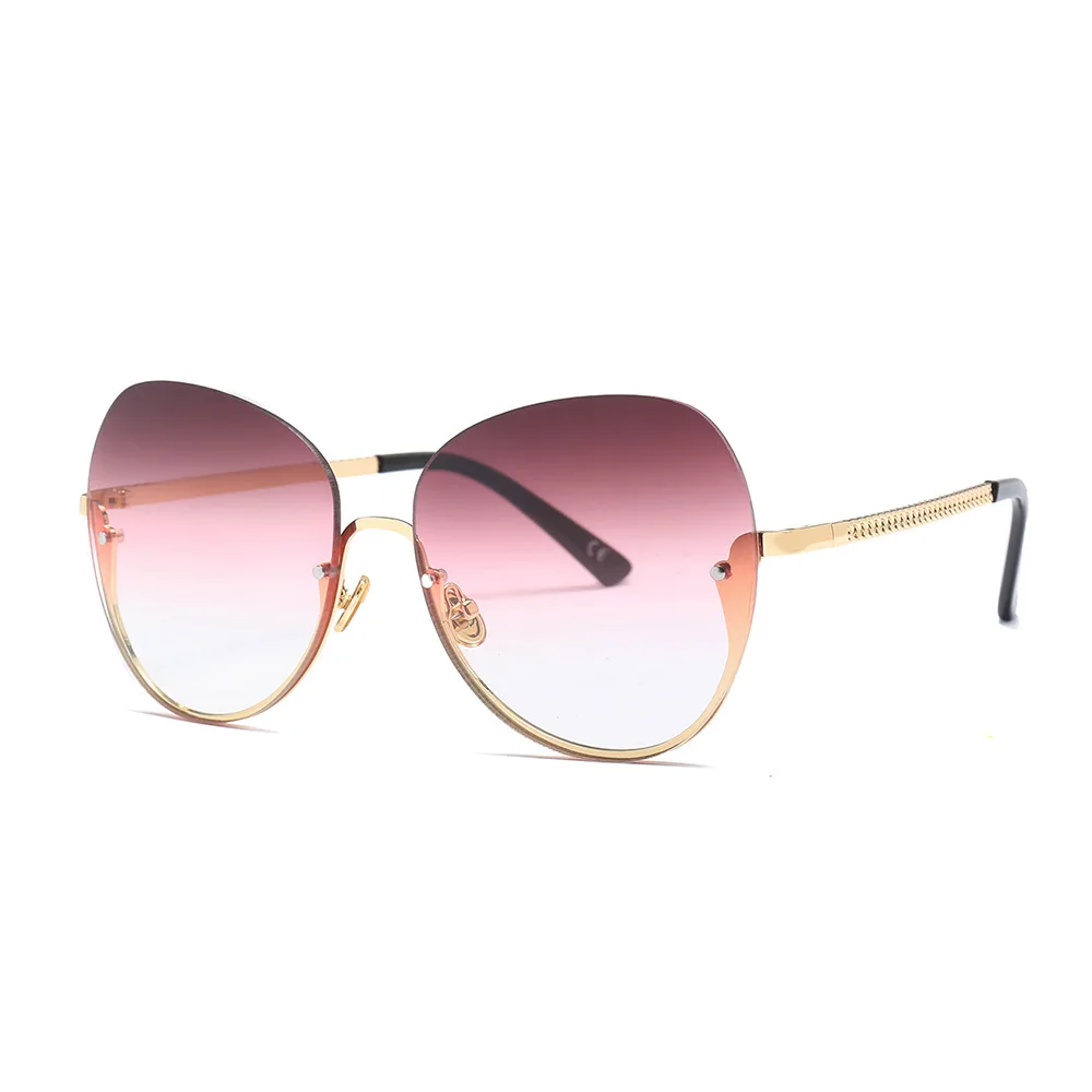 

Latest New Arrivals European and American Style Oversize Colorful Lenses Women Sunglasses, 7 colors