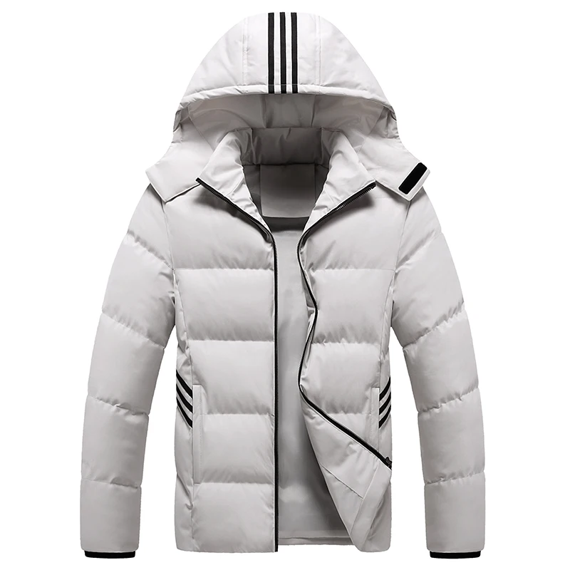 

New sports winter mens jackets leisure mens streetwear clothing padded denim jacket