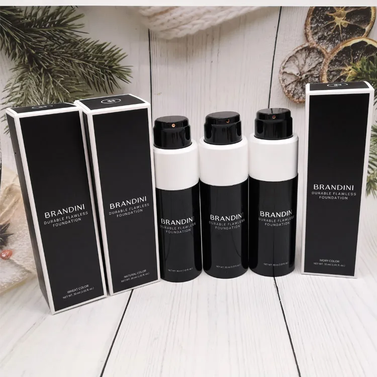 

Factory good quality beauty skin whitening face foundation, 3 colors