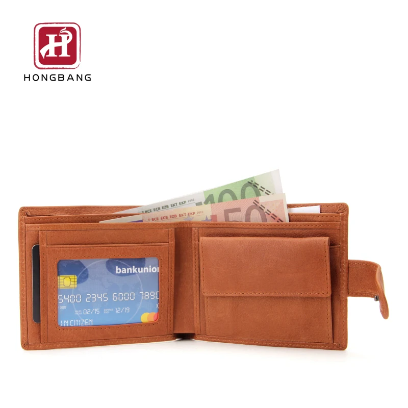 

Leather wallet classic RFID men's wallet