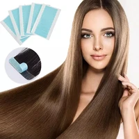 

5 Sheets 60pcs Hair Tape Adhesive Glue 4cm*0.8cm Double Side Tape Waterproof Hair Extension Tool