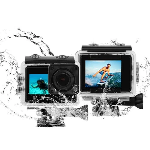 

Dual Color Screen True 4K 60fps Action Camera Sport Camera for Extreme Sports go pro 9