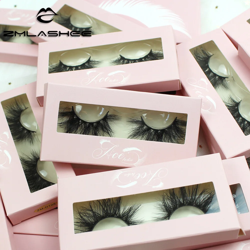 

Free Sample Private Label Full Strip False Eye Lashes Vendor 100% Real 3D 5D 25mm 25 mm Mink Eyelashes With Custom Packing Box