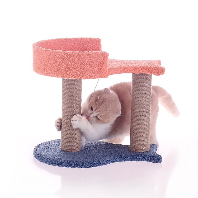 

2021 Hot-selling Hot-selling Small Fish Jumping Platform Catching Post Catching Board Interactive Cat Climbing Frame for Cats