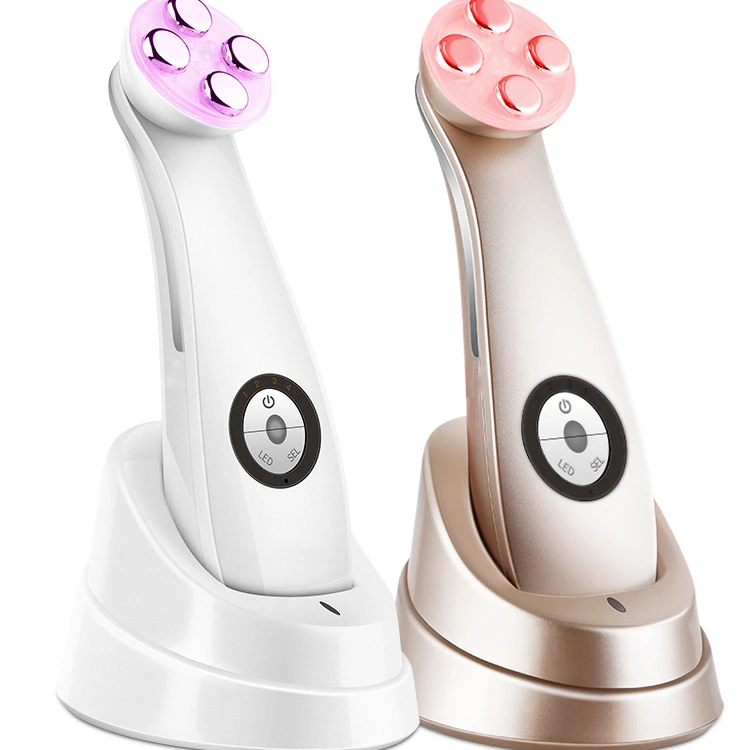 

Sain RF & EMS Electro-Piercing Needle-Free Beauty Instrument facial beauty device, White