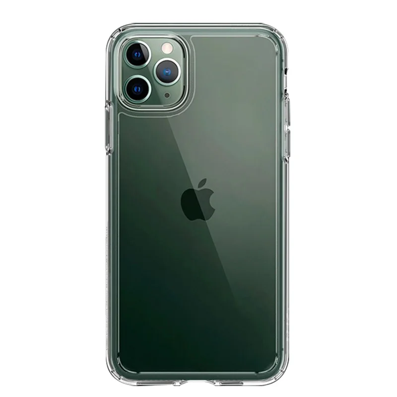 

transparent four corners airbag Following from for iPhone 11 pro max 6.5 inches Rear cover shockproof Soft shell Protect shell