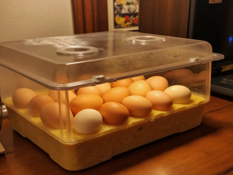 homemade egg incubator