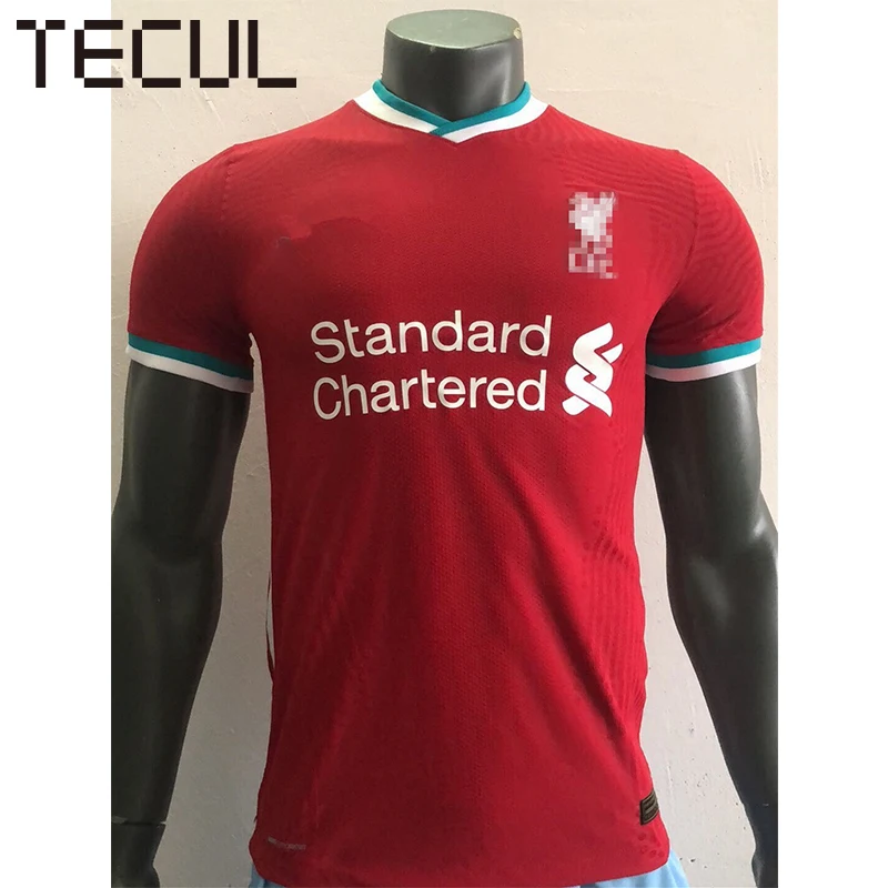 

TECUL liver-pool football jersey new national team customized uniforms blank home and away jersey football uniforms