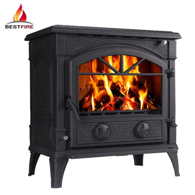 
CE Approved 14kW Freestanding (CL F14) Real Fire Wood Burning Stove Wood Stove Cast Iron Stove 