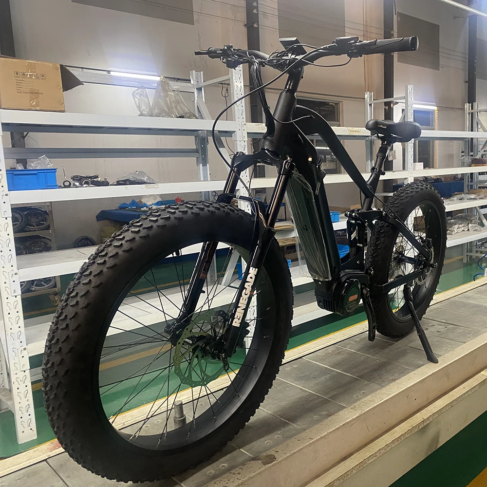 Gonped 1000 watt fat tire ebike ready to ship 48v electric bicycles electric motorbike full suspension e mtb electric bicycle