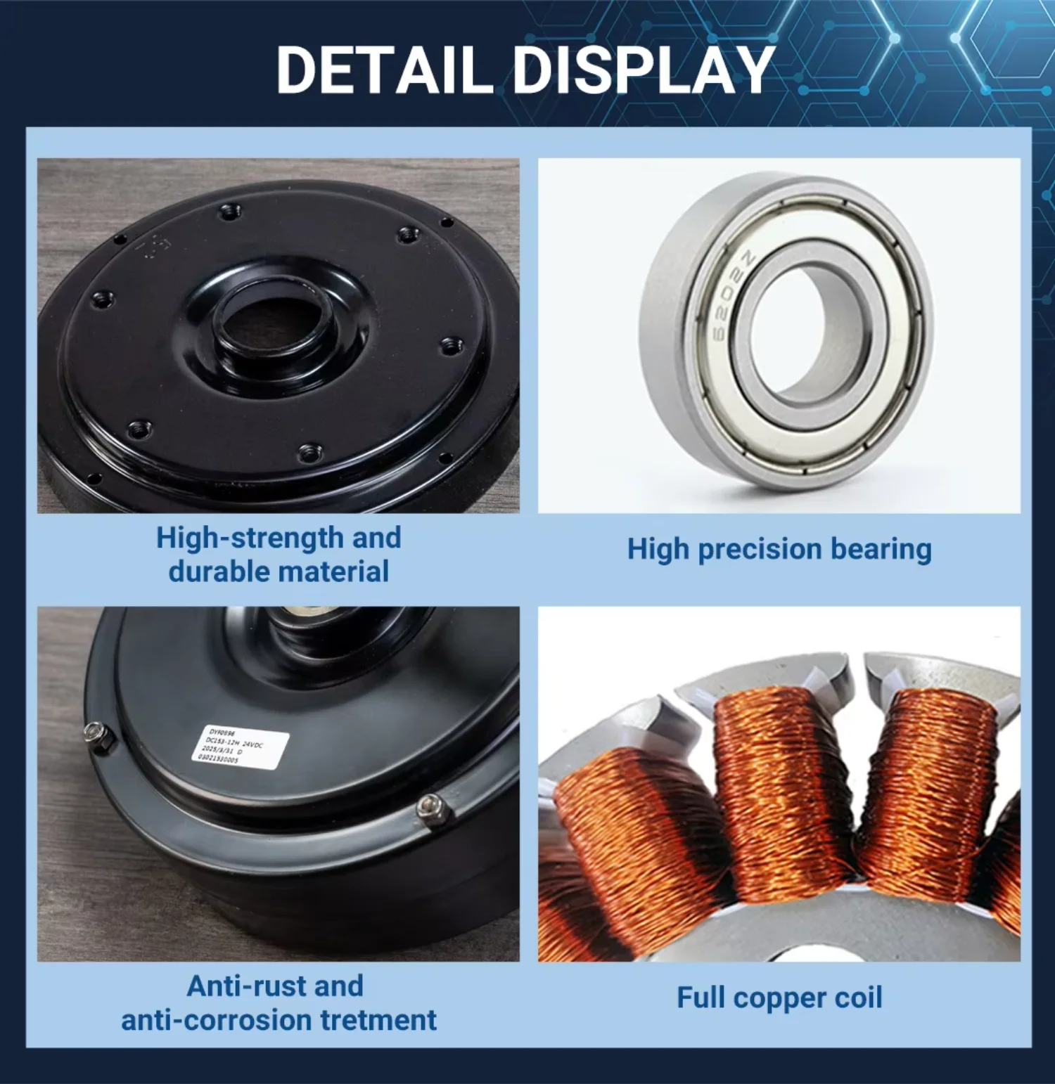 Ceiling Fan, 3-Phase, Brushless, 24V, BLDC - detail 14