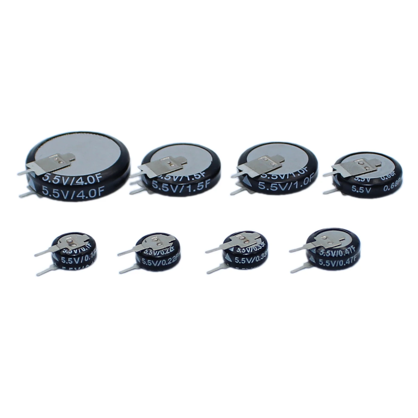 Super Capacitors Type V 5.5v 0.33f Ultra Electrolytic Capacitor Battery