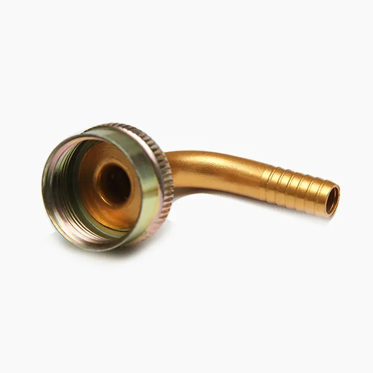 
90 degree gooseneck Washing machine hose coupling 