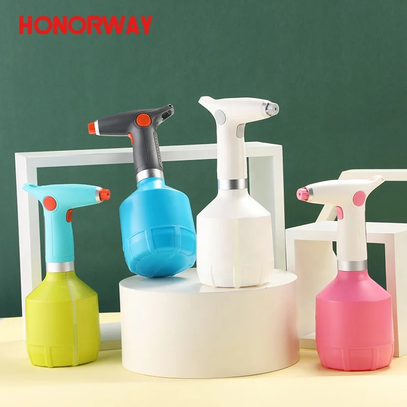 

Stock ABS Plastic Hand Sanitizer Auto Electric Spray Bottle Garden Electric Spray bottle usb for garden