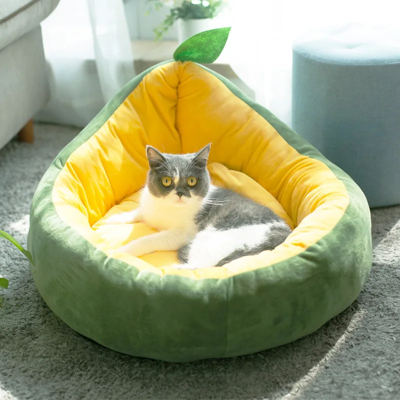 

2021 Breathable Removable Cover Waterproof Novelty Pet Sofa Beds Cat Puppy Sleeping Bed