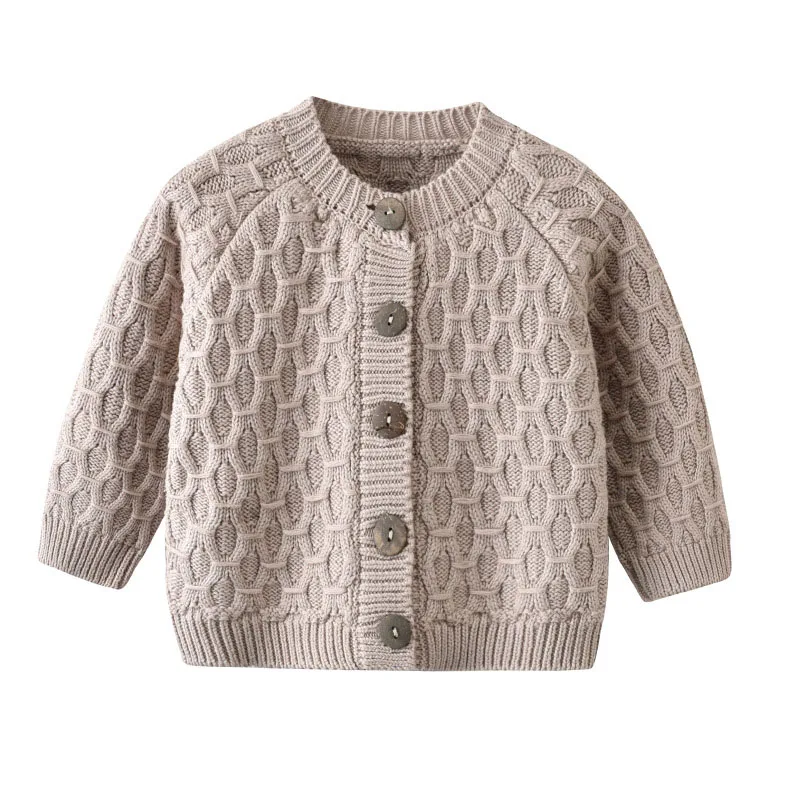 

Manufacturer Custom Diamond design jacquard knitting cotton kids sport sweater