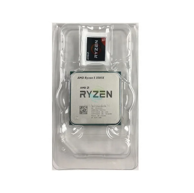 New For Ryzen 5 3500X R5 3500X 3.6 GHz Six-Core Six-Thread CPU Processor 7NM 65W L3=32M 100-000000158 Socket AM4