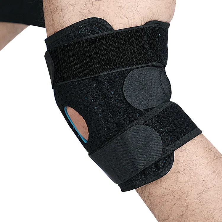 

Best wraps knee brace wraps spring knee support for weightlifting, Black