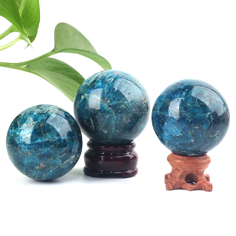 

Cheap Natural Crystal Ball Apatite Stone Sphere For Healing