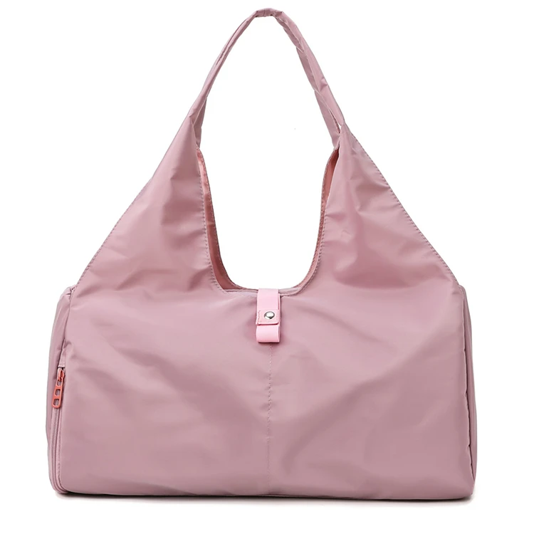 

gym bag women's shoe partition waterproof sports bag men's and women's travel weekend bag, Sky blue / dark blue / green / purple / pink / black / dark pink