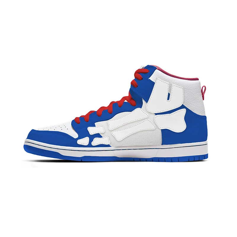 

Custom Shoes High Quality Suede Grain Leather SB High Top Logo Customization Men Casual Skate Board Shoes
