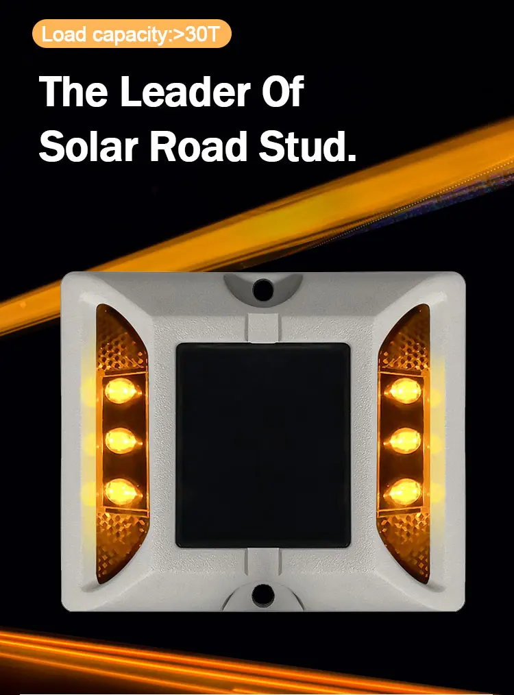 IP68 high brightness driveway motorway green aluminum solar led road marker studs