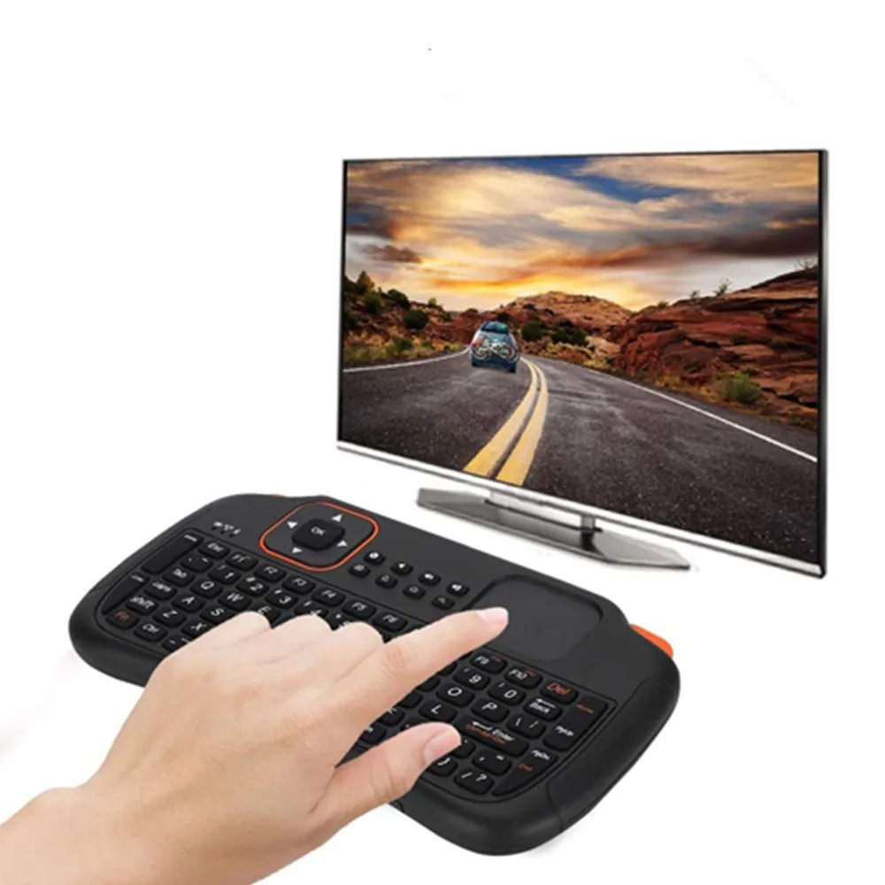 

Wireless 2.4G Gaming Keyboard Air Mouse With Wireless Keyboard Touchpad Handheld Work For PC Smart TV Remote Control PC Tablet