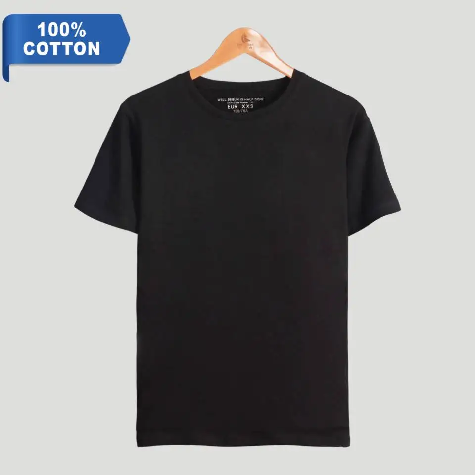 

High Quality 100% Cotton Custom Label Private Mens T Shirt Printing Your Brand Logo Mens T Shirt