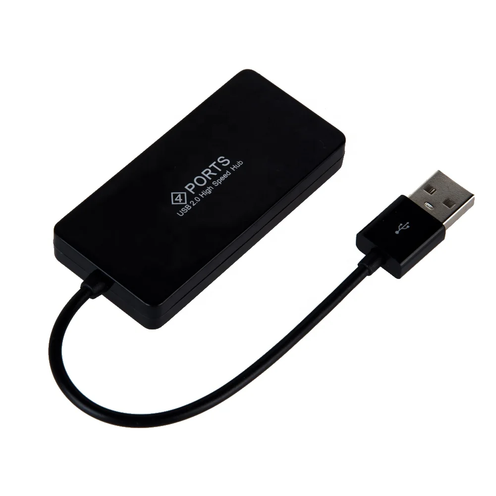 

oem 4-Port USB Data Hub High-Speed Data Transfer Ports Splitter switch, Black white