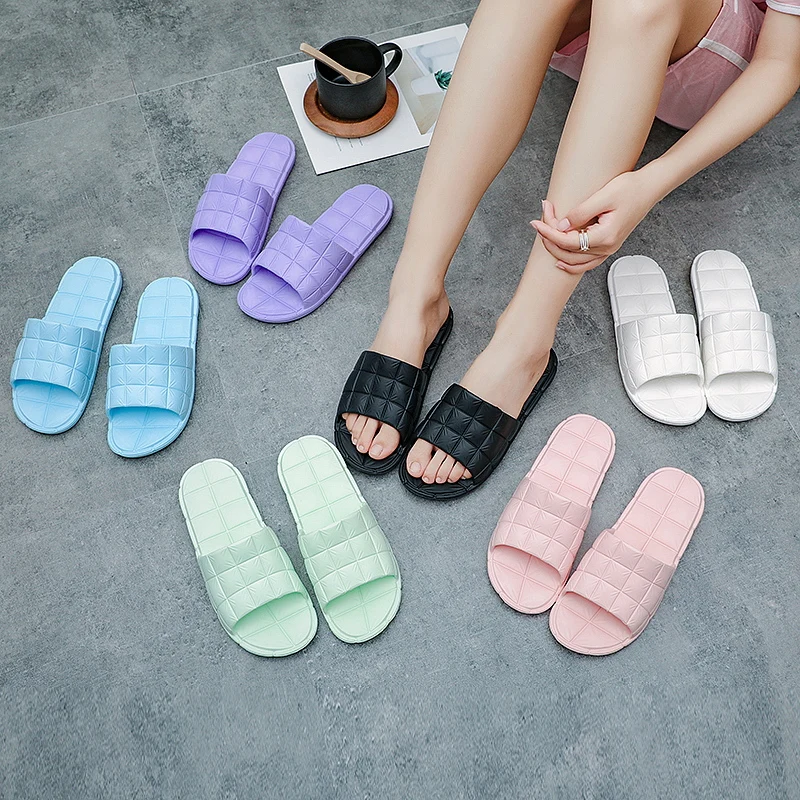

The New 2021 Women slides flat slippers eva indoor slide house slides cheap ladies slippers with in the stock
