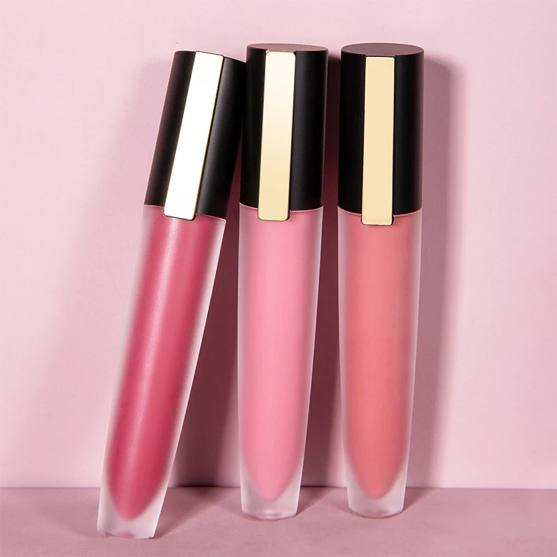 

Uniasia Wholesale Luxury Custom Private Label Logo Nude Cosmetic Makeup Lip Gloss Vegan Matte Lipgloss Vendor