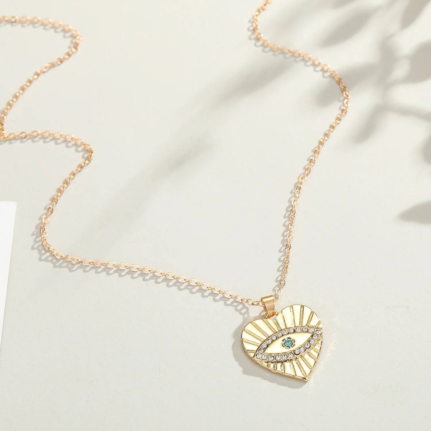 

Fashion Necklace For Women 2020 Gold And Silver Heart Chain Necklace