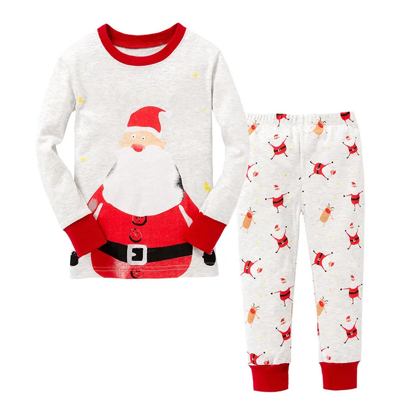 

Print Two Pieces Set Long Sleeve Top Loose Elastic Waist Pants One Piece Jumpsuit Parent-child Outfit